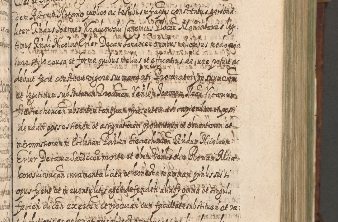 Zdjęcie nr 238 dla obiektu archiwalnego: Acta actorum, causarum spiritualium, civilium, criminalium, obligationum, quietationum, inscpritionum, cessionum, decimarum, testamentorum R. D. Martini Szyszkowski, episcopi Cracoviensis, ducis Severiensis in annis 1620 - 1623. Tomus secundus.