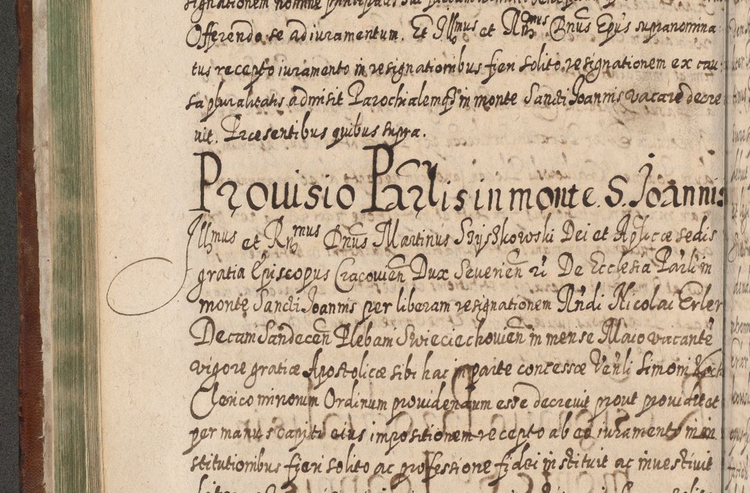 Zdjęcie nr 237 dla obiektu archiwalnego: Acta actorum, causarum spiritualium, civilium, criminalium, obligationum, quietationum, inscpritionum, cessionum, decimarum, testamentorum R. D. Martini Szyszkowski, episcopi Cracoviensis, ducis Severiensis in annis 1620 - 1623. Tomus secundus.