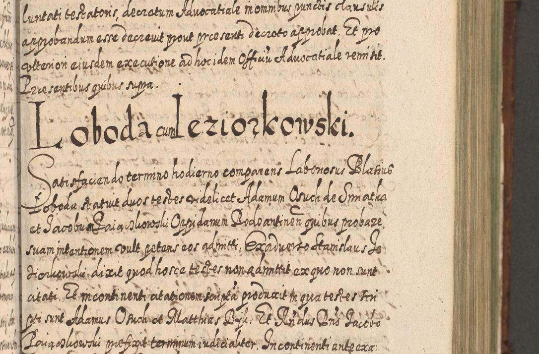Zdjęcie nr 234 dla obiektu archiwalnego: Acta actorum, causarum spiritualium, civilium, criminalium, obligationum, quietationum, inscpritionum, cessionum, decimarum, testamentorum R. D. Martini Szyszkowski, episcopi Cracoviensis, ducis Severiensis in annis 1620 - 1623. Tomus secundus.