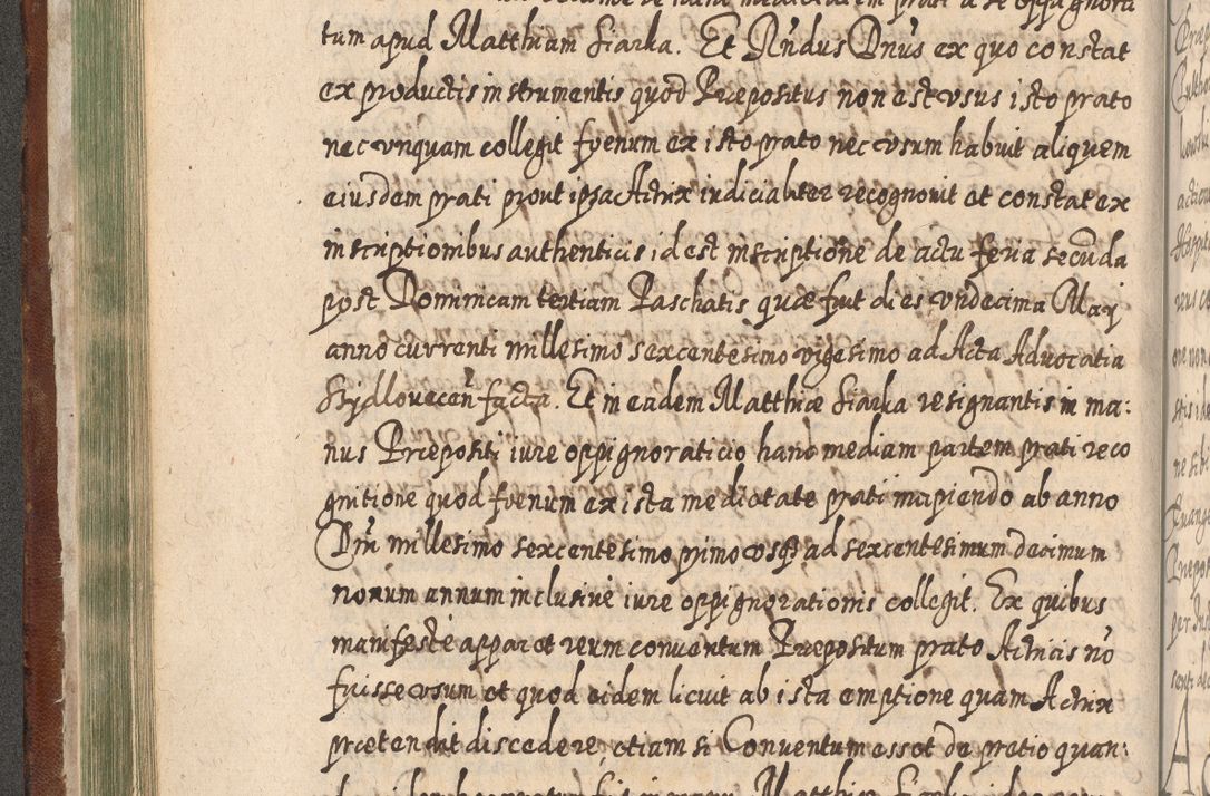 Zdjęcie nr 229 dla obiektu archiwalnego: Acta actorum, causarum spiritualium, civilium, criminalium, obligationum, quietationum, inscpritionum, cessionum, decimarum, testamentorum R. D. Martini Szyszkowski, episcopi Cracoviensis, ducis Severiensis in annis 1620 - 1623. Tomus secundus.