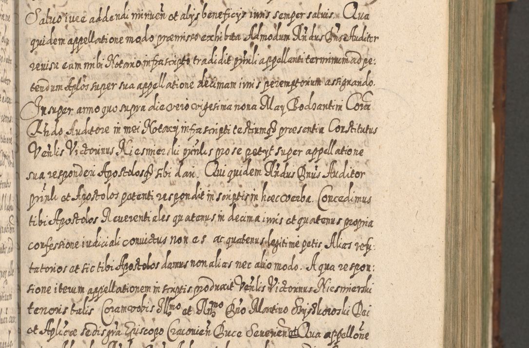Zdjęcie nr 224 dla obiektu archiwalnego: Acta actorum, causarum spiritualium, civilium, criminalium, obligationum, quietationum, inscpritionum, cessionum, decimarum, testamentorum R. D. Martini Szyszkowski, episcopi Cracoviensis, ducis Severiensis in annis 1620 - 1623. Tomus secundus.
