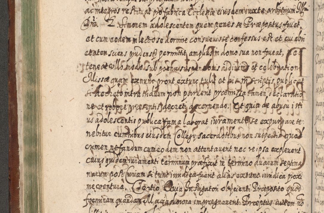 Zdjęcie nr 215 dla obiektu archiwalnego: Acta actorum, causarum spiritualium, civilium, criminalium, obligationum, quietationum, inscpritionum, cessionum, decimarum, testamentorum R. D. Martini Szyszkowski, episcopi Cracoviensis, ducis Severiensis in annis 1620 - 1623. Tomus secundus.