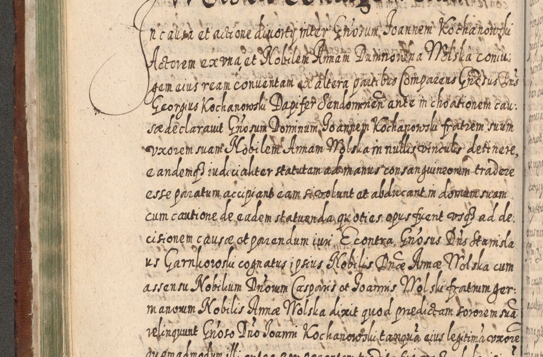 Zdjęcie nr 211 dla obiektu archiwalnego: Acta actorum, causarum spiritualium, civilium, criminalium, obligationum, quietationum, inscpritionum, cessionum, decimarum, testamentorum R. D. Martini Szyszkowski, episcopi Cracoviensis, ducis Severiensis in annis 1620 - 1623. Tomus secundus.