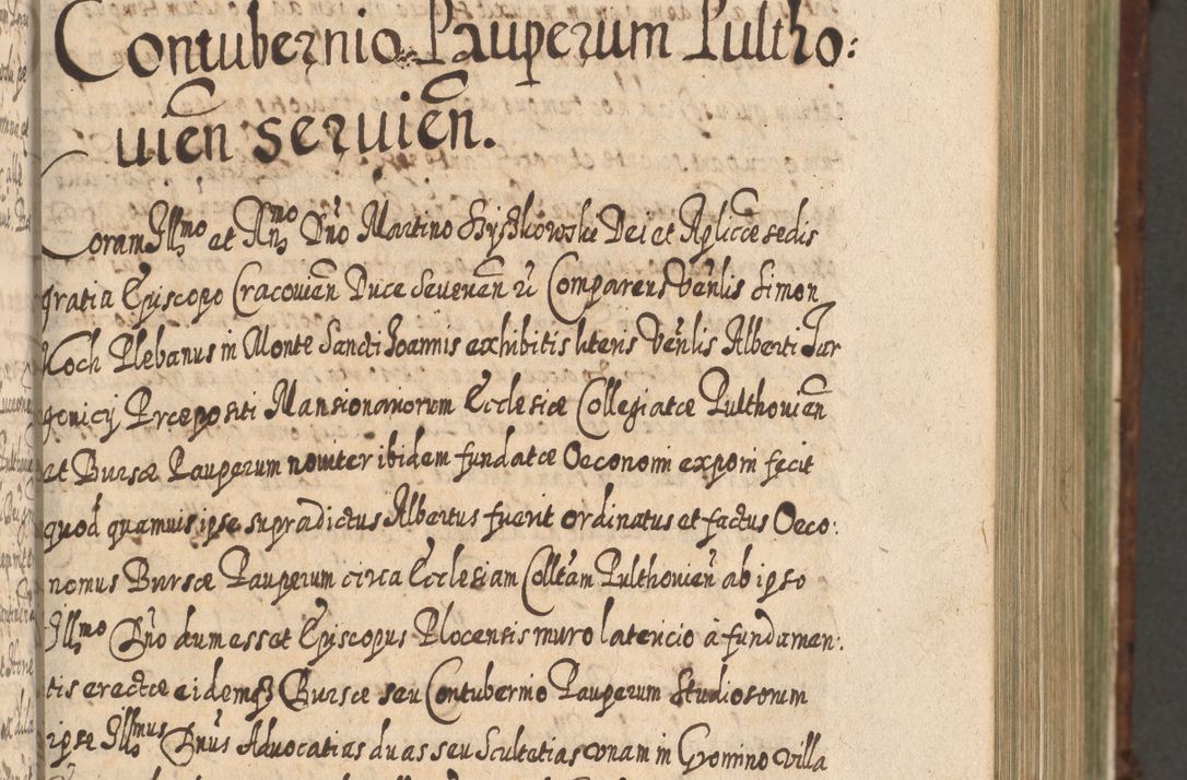 Zdjęcie nr 406 dla obiektu archiwalnego: Acta actorum, causarum spiritualium, civilium, criminalium, obligationum, quietationum, inscpritionum, cessionum, decimarum, testamentorum R. D. Martini Szyszkowski, episcopi Cracoviensis, ducis Severiensis in annis 1620 - 1623. Tomus secundus.