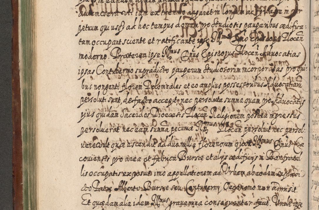 Zdjęcie nr 407 dla obiektu archiwalnego: Acta actorum, causarum spiritualium, civilium, criminalium, obligationum, quietationum, inscpritionum, cessionum, decimarum, testamentorum R. D. Martini Szyszkowski, episcopi Cracoviensis, ducis Severiensis in annis 1620 - 1623. Tomus secundus.
