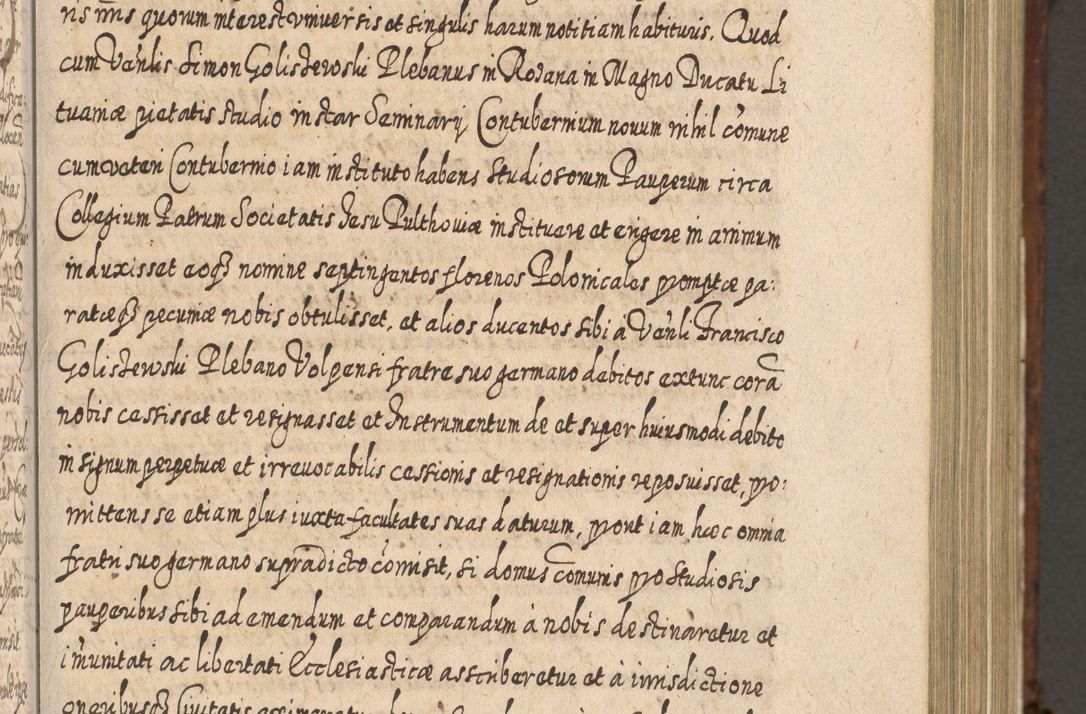 Zdjęcie nr 408 dla obiektu archiwalnego: Acta actorum, causarum spiritualium, civilium, criminalium, obligationum, quietationum, inscpritionum, cessionum, decimarum, testamentorum R. D. Martini Szyszkowski, episcopi Cracoviensis, ducis Severiensis in annis 1620 - 1623. Tomus secundus.