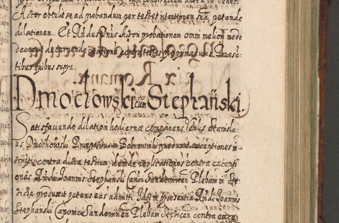Zdjęcie nr 386 dla obiektu archiwalnego: Acta actorum, causarum spiritualium, civilium, criminalium, obligationum, quietationum, inscpritionum, cessionum, decimarum, testamentorum R. D. Martini Szyszkowski, episcopi Cracoviensis, ducis Severiensis in annis 1620 - 1623. Tomus secundus.