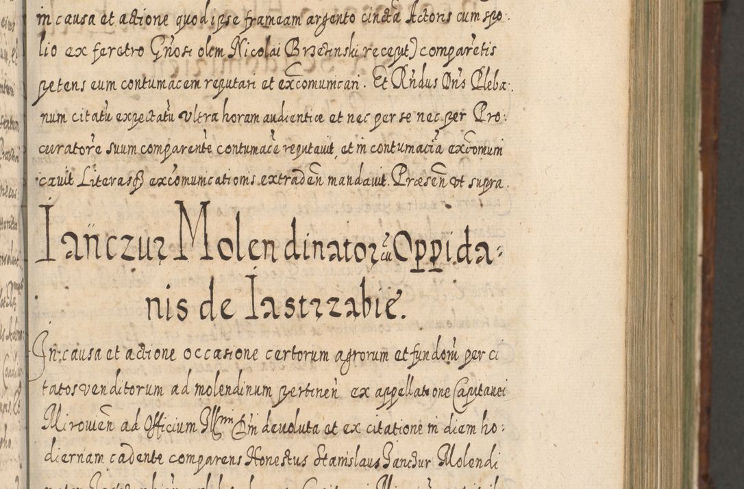 Zdjęcie nr 380 dla obiektu archiwalnego: Acta actorum, causarum spiritualium, civilium, criminalium, obligationum, quietationum, inscpritionum, cessionum, decimarum, testamentorum R. D. Martini Szyszkowski, episcopi Cracoviensis, ducis Severiensis in annis 1620 - 1623. Tomus secundus.