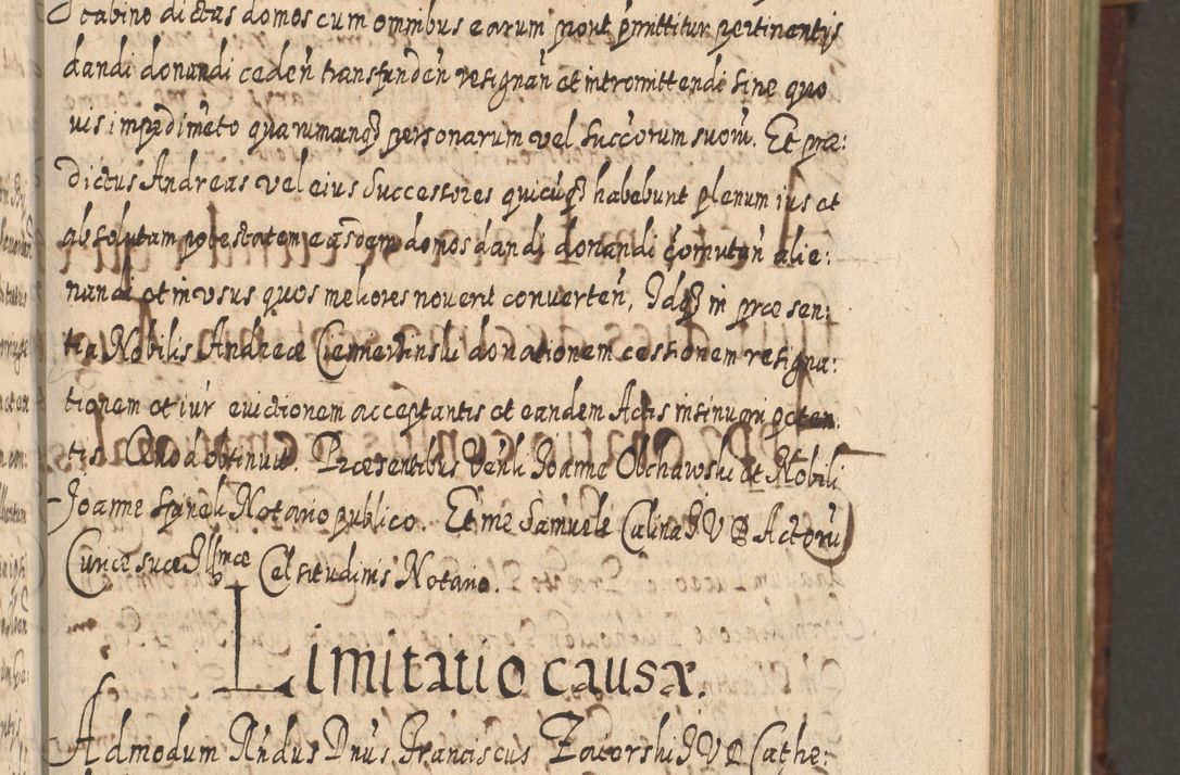 Zdjęcie nr 360 dla obiektu archiwalnego: Acta actorum, causarum spiritualium, civilium, criminalium, obligationum, quietationum, inscpritionum, cessionum, decimarum, testamentorum R. D. Martini Szyszkowski, episcopi Cracoviensis, ducis Severiensis in annis 1620 - 1623. Tomus secundus.