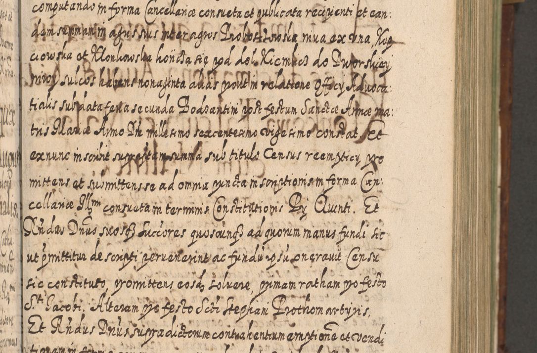 Zdjęcie nr 362 dla obiektu archiwalnego: Acta actorum, causarum spiritualium, civilium, criminalium, obligationum, quietationum, inscpritionum, cessionum, decimarum, testamentorum R. D. Martini Szyszkowski, episcopi Cracoviensis, ducis Severiensis in annis 1620 - 1623. Tomus secundus.