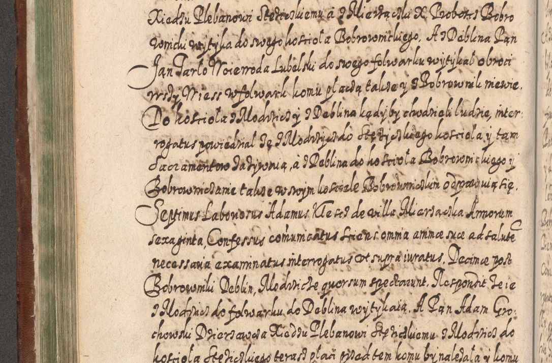 Zdjęcie nr 331 dla obiektu archiwalnego: Acta actorum, causarum spiritualium, civilium, criminalium, obligationum, quietationum, inscpritionum, cessionum, decimarum, testamentorum R. D. Martini Szyszkowski, episcopi Cracoviensis, ducis Severiensis in annis 1620 - 1623. Tomus secundus.