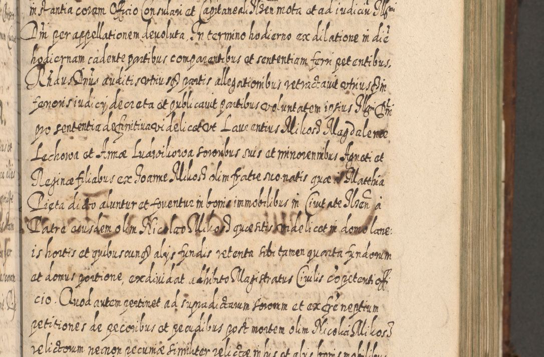 Zdjęcie nr 318 dla obiektu archiwalnego: Acta actorum, causarum spiritualium, civilium, criminalium, obligationum, quietationum, inscpritionum, cessionum, decimarum, testamentorum R. D. Martini Szyszkowski, episcopi Cracoviensis, ducis Severiensis in annis 1620 - 1623. Tomus secundus.