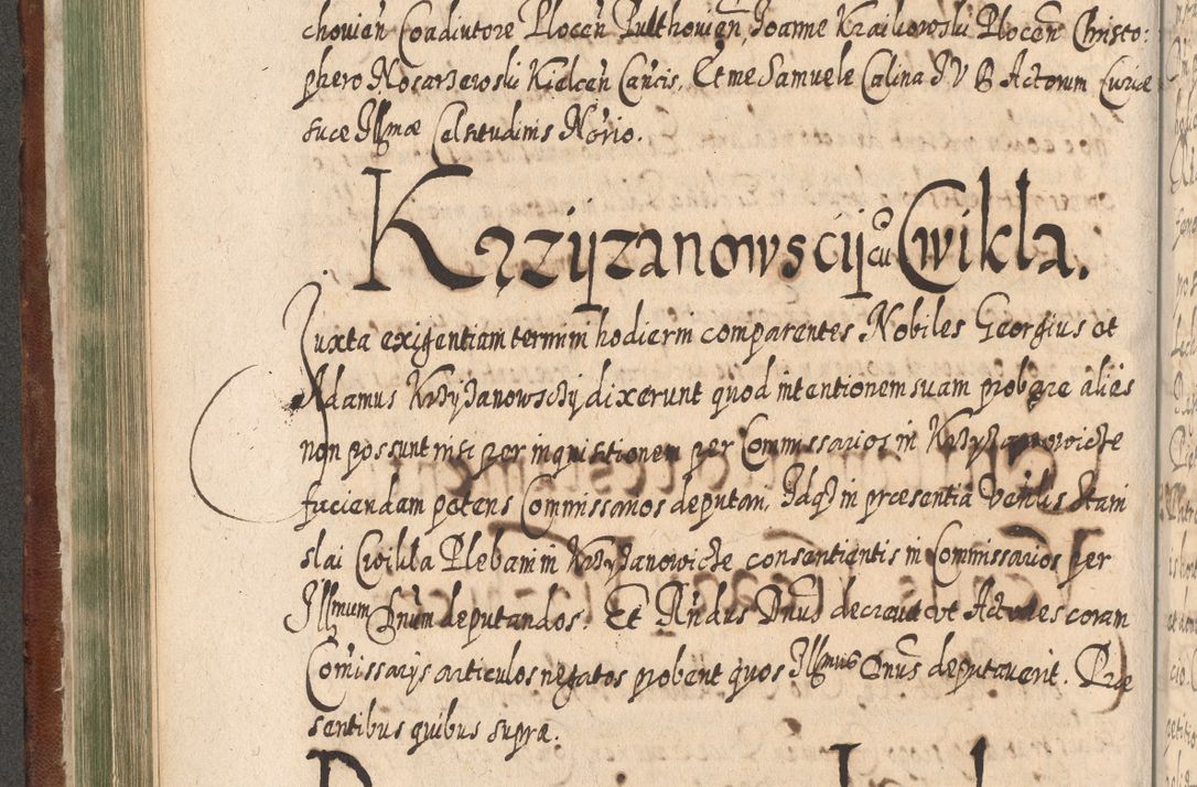 Zdjęcie nr 317 dla obiektu archiwalnego: Acta actorum, causarum spiritualium, civilium, criminalium, obligationum, quietationum, inscpritionum, cessionum, decimarum, testamentorum R. D. Martini Szyszkowski, episcopi Cracoviensis, ducis Severiensis in annis 1620 - 1623. Tomus secundus.