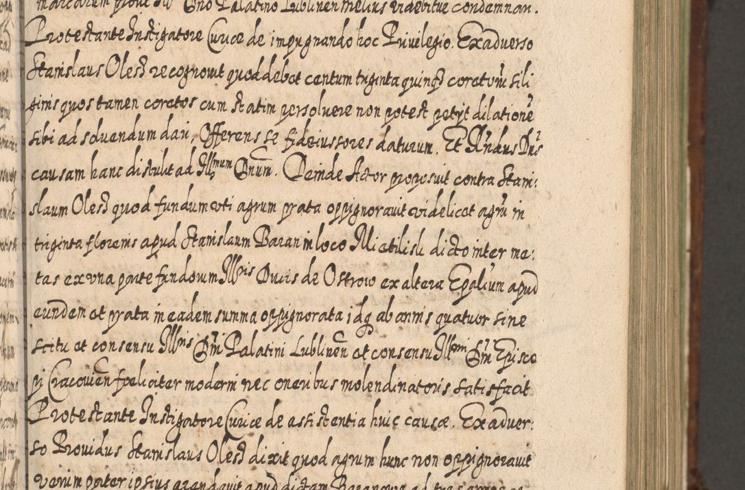 Zdjęcie nr 308 dla obiektu archiwalnego: Acta actorum, causarum spiritualium, civilium, criminalium, obligationum, quietationum, inscpritionum, cessionum, decimarum, testamentorum R. D. Martini Szyszkowski, episcopi Cracoviensis, ducis Severiensis in annis 1620 - 1623. Tomus secundus.