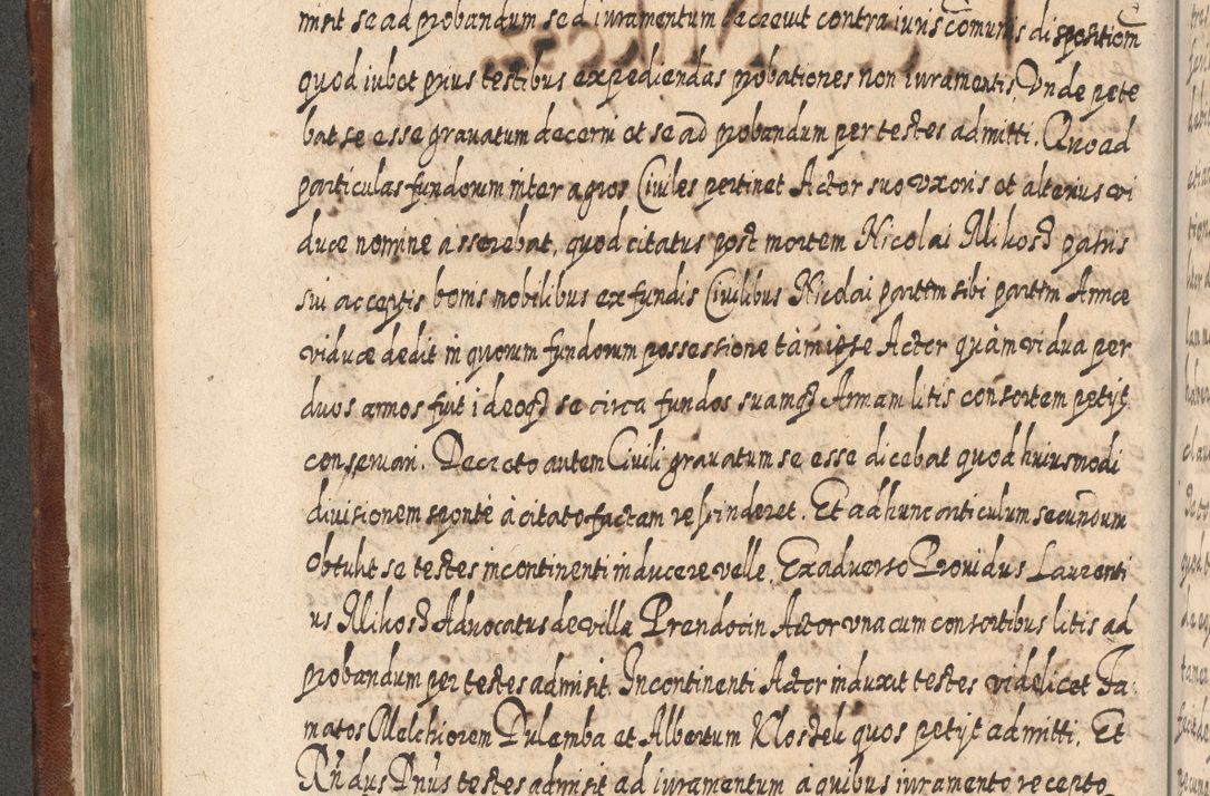 Zdjęcie nr 303 dla obiektu archiwalnego: Acta actorum, causarum spiritualium, civilium, criminalium, obligationum, quietationum, inscpritionum, cessionum, decimarum, testamentorum R. D. Martini Szyszkowski, episcopi Cracoviensis, ducis Severiensis in annis 1620 - 1623. Tomus secundus.