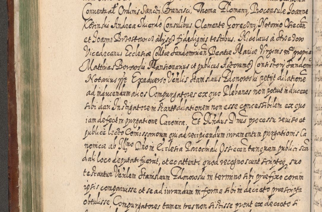 Zdjęcie nr 301 dla obiektu archiwalnego: Acta actorum, causarum spiritualium, civilium, criminalium, obligationum, quietationum, inscpritionum, cessionum, decimarum, testamentorum R. D. Martini Szyszkowski, episcopi Cracoviensis, ducis Severiensis in annis 1620 - 1623. Tomus secundus.