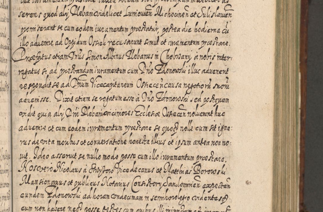 Zdjęcie nr 300 dla obiektu archiwalnego: Acta actorum, causarum spiritualium, civilium, criminalium, obligationum, quietationum, inscpritionum, cessionum, decimarum, testamentorum R. D. Martini Szyszkowski, episcopi Cracoviensis, ducis Severiensis in annis 1620 - 1623. Tomus secundus.