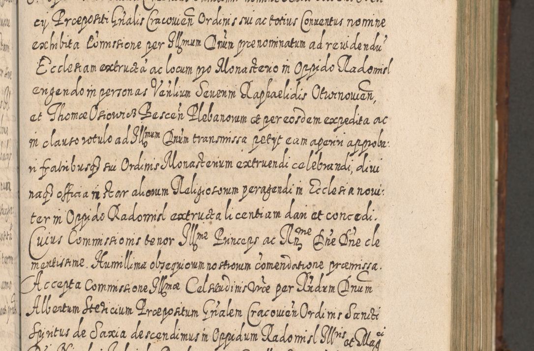 Zdjęcie nr 290 dla obiektu archiwalnego: Acta actorum, causarum spiritualium, civilium, criminalium, obligationum, quietationum, inscpritionum, cessionum, decimarum, testamentorum R. D. Martini Szyszkowski, episcopi Cracoviensis, ducis Severiensis in annis 1620 - 1623. Tomus secundus.