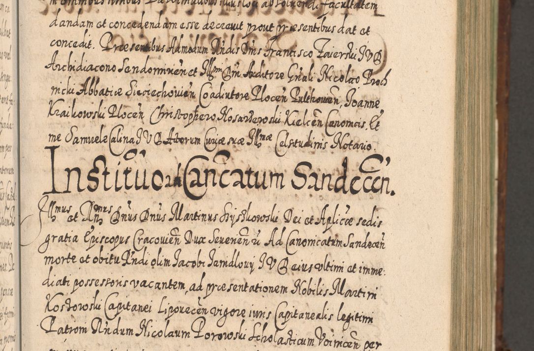 Zdjęcie nr 292 dla obiektu archiwalnego: Acta actorum, causarum spiritualium, civilium, criminalium, obligationum, quietationum, inscpritionum, cessionum, decimarum, testamentorum R. D. Martini Szyszkowski, episcopi Cracoviensis, ducis Severiensis in annis 1620 - 1623. Tomus secundus.