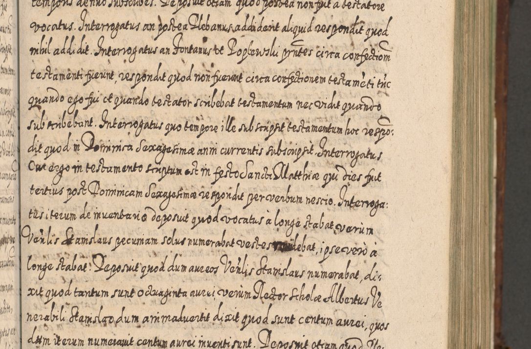 Zdjęcie nr 286 dla obiektu archiwalnego: Acta actorum, causarum spiritualium, civilium, criminalium, obligationum, quietationum, inscpritionum, cessionum, decimarum, testamentorum R. D. Martini Szyszkowski, episcopi Cracoviensis, ducis Severiensis in annis 1620 - 1623. Tomus secundus.