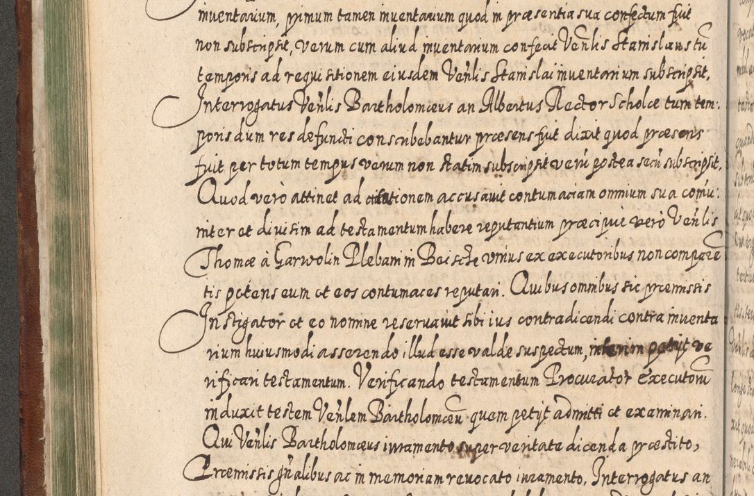 Zdjęcie nr 285 dla obiektu archiwalnego: Acta actorum, causarum spiritualium, civilium, criminalium, obligationum, quietationum, inscpritionum, cessionum, decimarum, testamentorum R. D. Martini Szyszkowski, episcopi Cracoviensis, ducis Severiensis in annis 1620 - 1623. Tomus secundus.