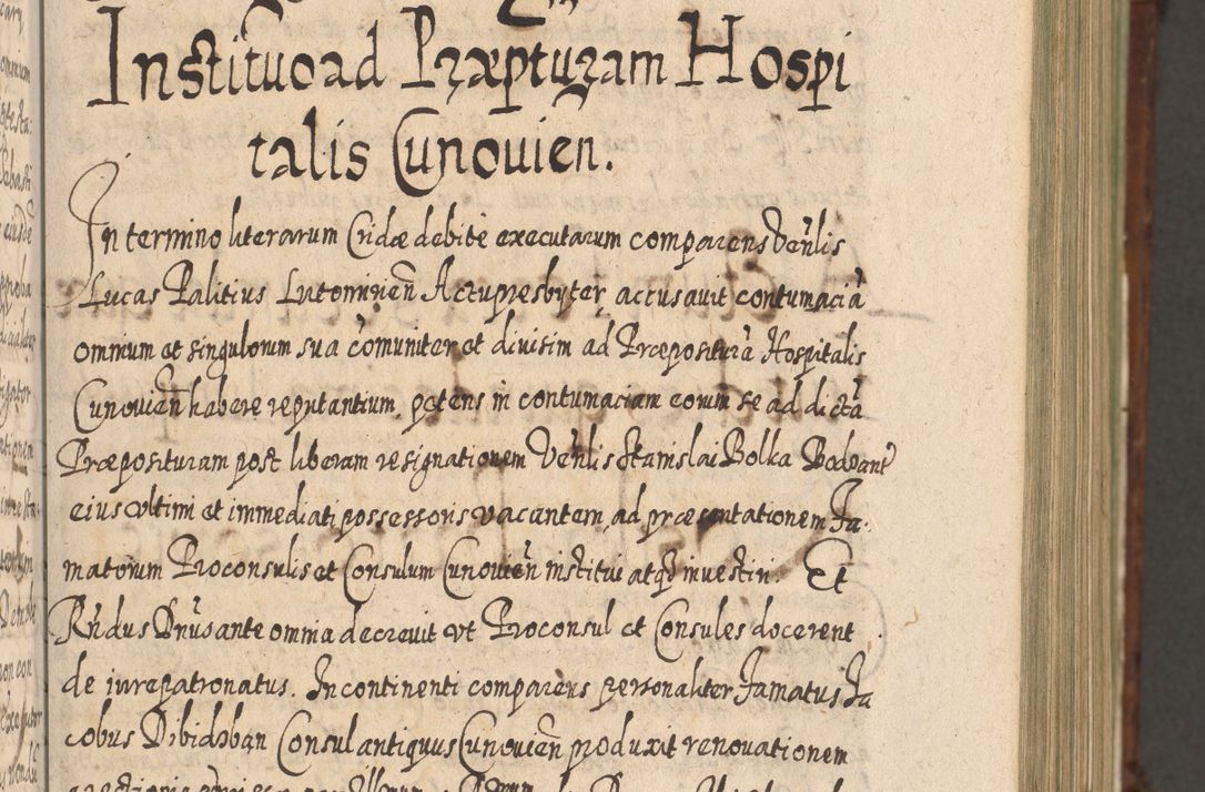 Zdjęcie nr 278 dla obiektu archiwalnego: Acta actorum, causarum spiritualium, civilium, criminalium, obligationum, quietationum, inscpritionum, cessionum, decimarum, testamentorum R. D. Martini Szyszkowski, episcopi Cracoviensis, ducis Severiensis in annis 1620 - 1623. Tomus secundus.