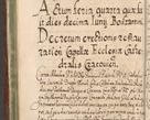 Zdjęcie nr 275 dla obiektu archiwalnego: Acta actorum, causarum spiritualium, civilium, criminalium, obligationum, quietationum, inscpritionum, cessionum, decimarum, testamentorum R. D. Martini Szyszkowski, episcopi Cracoviensis, ducis Severiensis in annis 1620 - 1623. Tomus secundus.