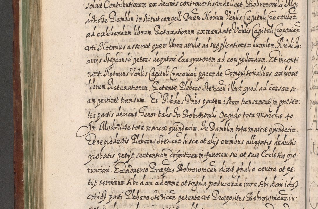 Zdjęcie nr 503 dla obiektu archiwalnego: Acta actorum, causarum spiritualium, civilium, criminalium, obligationum, quietationum, inscpritionum, cessionum, decimarum, testamentorum R. D. Martini Szyszkowski, episcopi Cracoviensis, ducis Severiensis in annis 1620 - 1623. Tomus secundus.