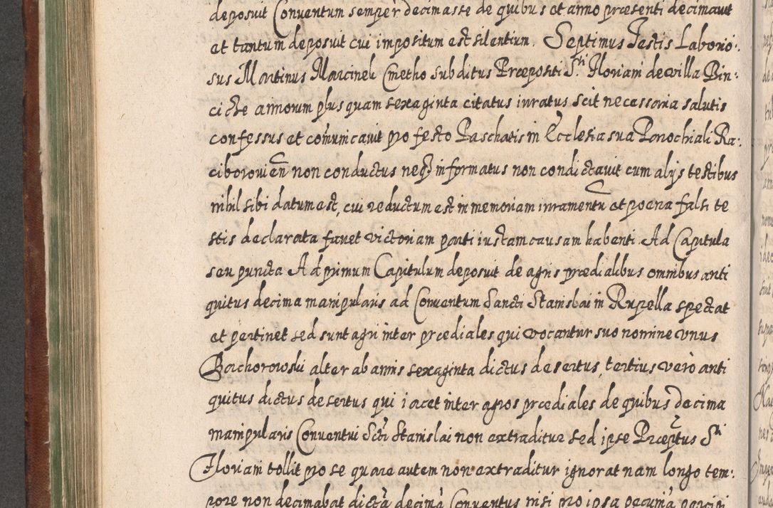 Zdjęcie nr 501 dla obiektu archiwalnego: Acta actorum, causarum spiritualium, civilium, criminalium, obligationum, quietationum, inscpritionum, cessionum, decimarum, testamentorum R. D. Martini Szyszkowski, episcopi Cracoviensis, ducis Severiensis in annis 1620 - 1623. Tomus secundus.