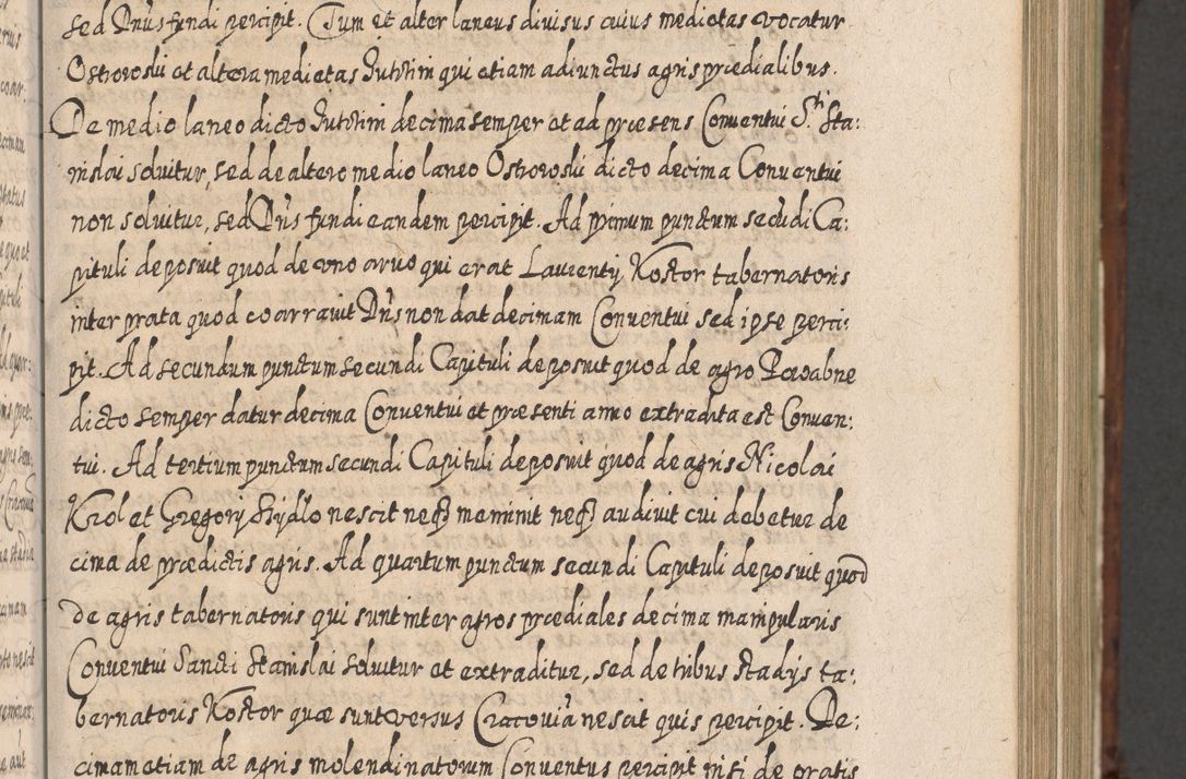 Zdjęcie nr 496 dla obiektu archiwalnego: Acta actorum, causarum spiritualium, civilium, criminalium, obligationum, quietationum, inscpritionum, cessionum, decimarum, testamentorum R. D. Martini Szyszkowski, episcopi Cracoviensis, ducis Severiensis in annis 1620 - 1623. Tomus secundus.