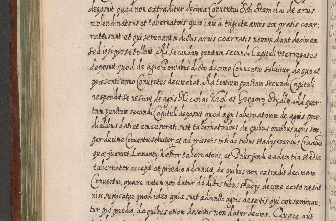 Zdjęcie nr 495 dla obiektu archiwalnego: Acta actorum, causarum spiritualium, civilium, criminalium, obligationum, quietationum, inscpritionum, cessionum, decimarum, testamentorum R. D. Martini Szyszkowski, episcopi Cracoviensis, ducis Severiensis in annis 1620 - 1623. Tomus secundus.