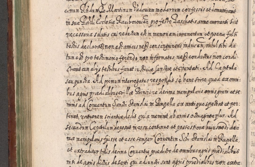 Zdjęcie nr 493 dla obiektu archiwalnego: Acta actorum, causarum spiritualium, civilium, criminalium, obligationum, quietationum, inscpritionum, cessionum, decimarum, testamentorum R. D. Martini Szyszkowski, episcopi Cracoviensis, ducis Severiensis in annis 1620 - 1623. Tomus secundus.