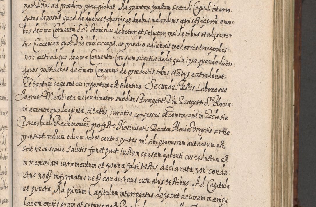 Zdjęcie nr 494 dla obiektu archiwalnego: Acta actorum, causarum spiritualium, civilium, criminalium, obligationum, quietationum, inscpritionum, cessionum, decimarum, testamentorum R. D. Martini Szyszkowski, episcopi Cracoviensis, ducis Severiensis in annis 1620 - 1623. Tomus secundus.