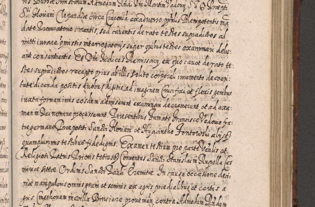 Zdjęcie nr 492 dla obiektu archiwalnego: Acta actorum, causarum spiritualium, civilium, criminalium, obligationum, quietationum, inscpritionum, cessionum, decimarum, testamentorum R. D. Martini Szyszkowski, episcopi Cracoviensis, ducis Severiensis in annis 1620 - 1623. Tomus secundus.
