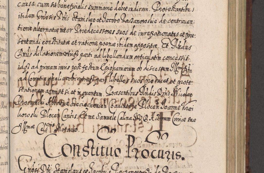 Zdjęcie nr 484 dla obiektu archiwalnego: Acta actorum, causarum spiritualium, civilium, criminalium, obligationum, quietationum, inscpritionum, cessionum, decimarum, testamentorum R. D. Martini Szyszkowski, episcopi Cracoviensis, ducis Severiensis in annis 1620 - 1623. Tomus secundus.