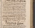 Zdjęcie nr 488 dla obiektu archiwalnego: Acta actorum, causarum spiritualium, civilium, criminalium, obligationum, quietationum, inscpritionum, cessionum, decimarum, testamentorum R. D. Martini Szyszkowski, episcopi Cracoviensis, ducis Severiensis in annis 1620 - 1623. Tomus secundus.