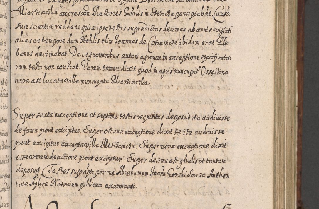 Zdjęcie nr 482 dla obiektu archiwalnego: Acta actorum, causarum spiritualium, civilium, criminalium, obligationum, quietationum, inscpritionum, cessionum, decimarum, testamentorum R. D. Martini Szyszkowski, episcopi Cracoviensis, ducis Severiensis in annis 1620 - 1623. Tomus secundus.