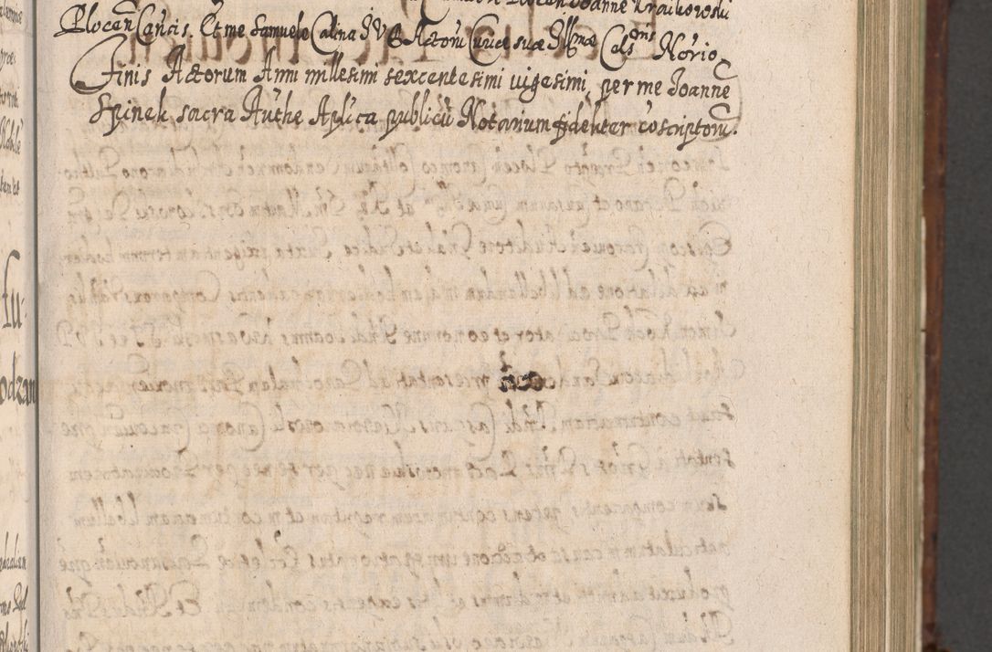 Zdjęcie nr 486 dla obiektu archiwalnego: Acta actorum, causarum spiritualium, civilium, criminalium, obligationum, quietationum, inscpritionum, cessionum, decimarum, testamentorum R. D. Martini Szyszkowski, episcopi Cracoviensis, ducis Severiensis in annis 1620 - 1623. Tomus secundus.
