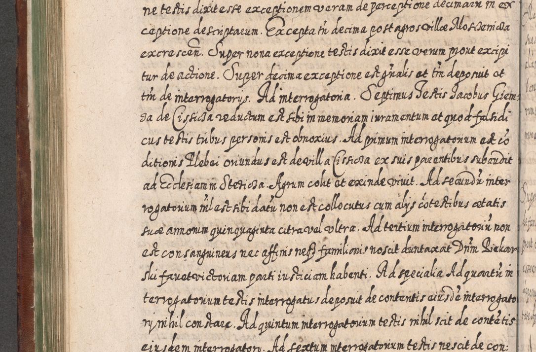 Zdjęcie nr 481 dla obiektu archiwalnego: Acta actorum, causarum spiritualium, civilium, criminalium, obligationum, quietationum, inscpritionum, cessionum, decimarum, testamentorum R. D. Martini Szyszkowski, episcopi Cracoviensis, ducis Severiensis in annis 1620 - 1623. Tomus secundus.