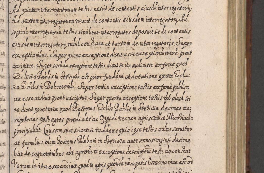 Zdjęcie nr 480 dla obiektu archiwalnego: Acta actorum, causarum spiritualium, civilium, criminalium, obligationum, quietationum, inscpritionum, cessionum, decimarum, testamentorum R. D. Martini Szyszkowski, episcopi Cracoviensis, ducis Severiensis in annis 1620 - 1623. Tomus secundus.