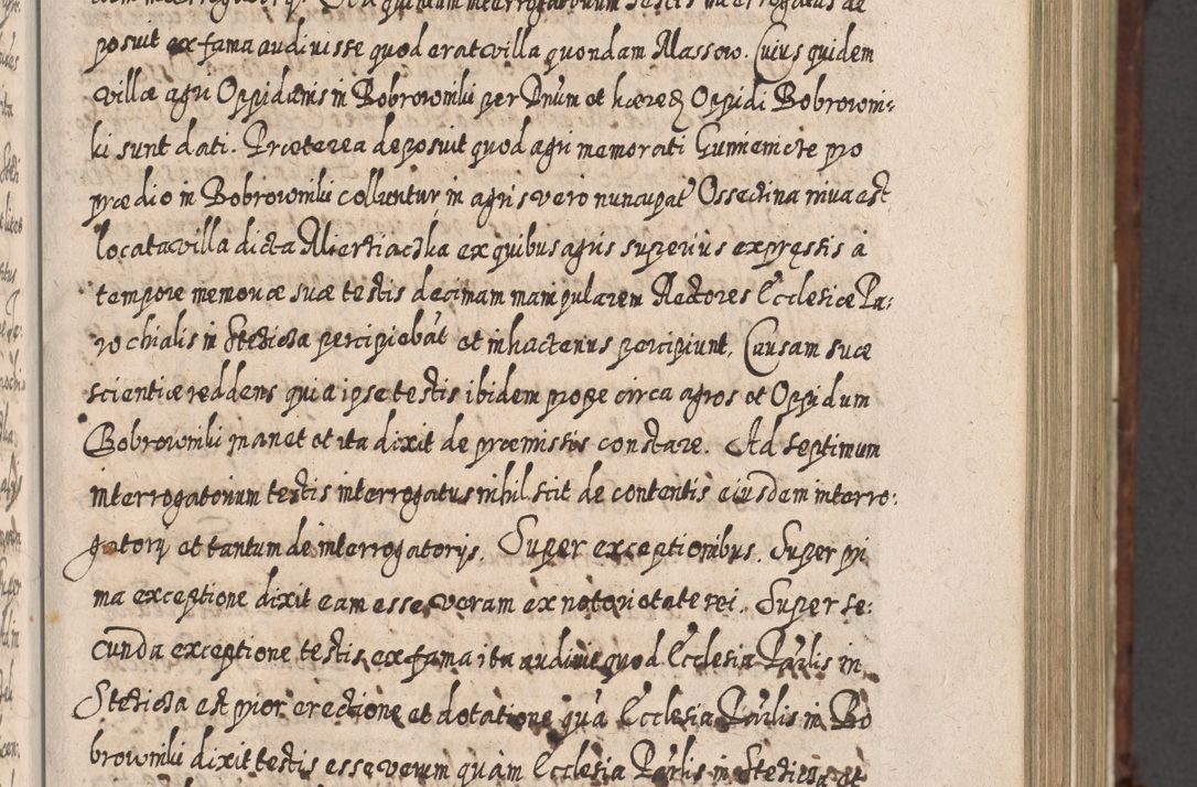 Zdjęcie nr 476 dla obiektu archiwalnego: Acta actorum, causarum spiritualium, civilium, criminalium, obligationum, quietationum, inscpritionum, cessionum, decimarum, testamentorum R. D. Martini Szyszkowski, episcopi Cracoviensis, ducis Severiensis in annis 1620 - 1623. Tomus secundus.