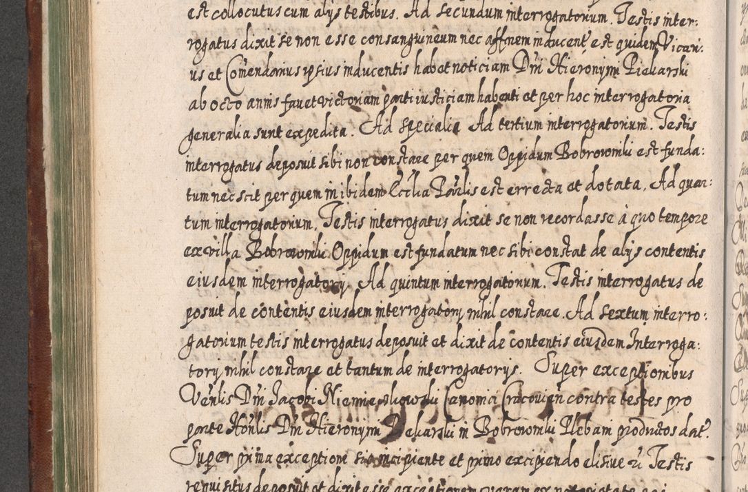 Zdjęcie nr 469 dla obiektu archiwalnego: Acta actorum, causarum spiritualium, civilium, criminalium, obligationum, quietationum, inscpritionum, cessionum, decimarum, testamentorum R. D. Martini Szyszkowski, episcopi Cracoviensis, ducis Severiensis in annis 1620 - 1623. Tomus secundus.