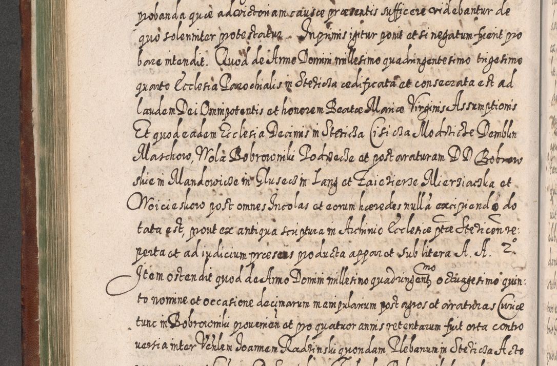 Zdjęcie nr 465 dla obiektu archiwalnego: Acta actorum, causarum spiritualium, civilium, criminalium, obligationum, quietationum, inscpritionum, cessionum, decimarum, testamentorum R. D. Martini Szyszkowski, episcopi Cracoviensis, ducis Severiensis in annis 1620 - 1623. Tomus secundus.
