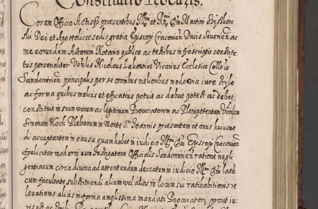 Zdjęcie nr 462 dla obiektu archiwalnego: Acta actorum, causarum spiritualium, civilium, criminalium, obligationum, quietationum, inscpritionum, cessionum, decimarum, testamentorum R. D. Martini Szyszkowski, episcopi Cracoviensis, ducis Severiensis in annis 1620 - 1623. Tomus secundus.