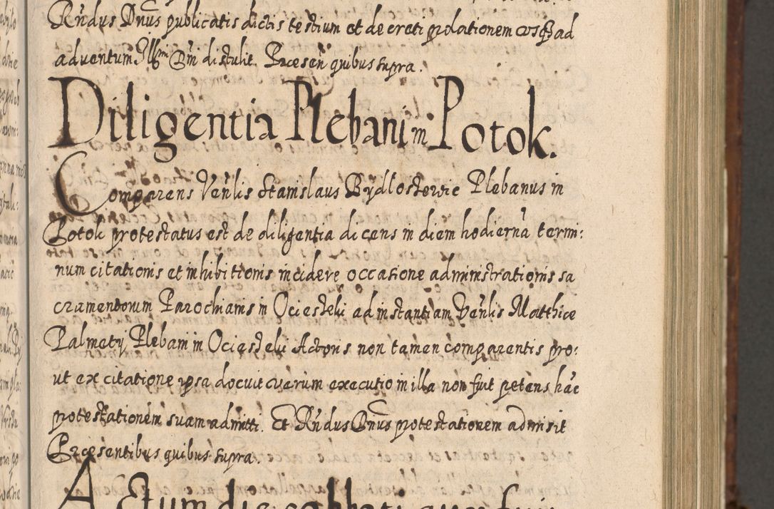 Zdjęcie nr 458 dla obiektu archiwalnego: Acta actorum, causarum spiritualium, civilium, criminalium, obligationum, quietationum, inscpritionum, cessionum, decimarum, testamentorum R. D. Martini Szyszkowski, episcopi Cracoviensis, ducis Severiensis in annis 1620 - 1623. Tomus secundus.