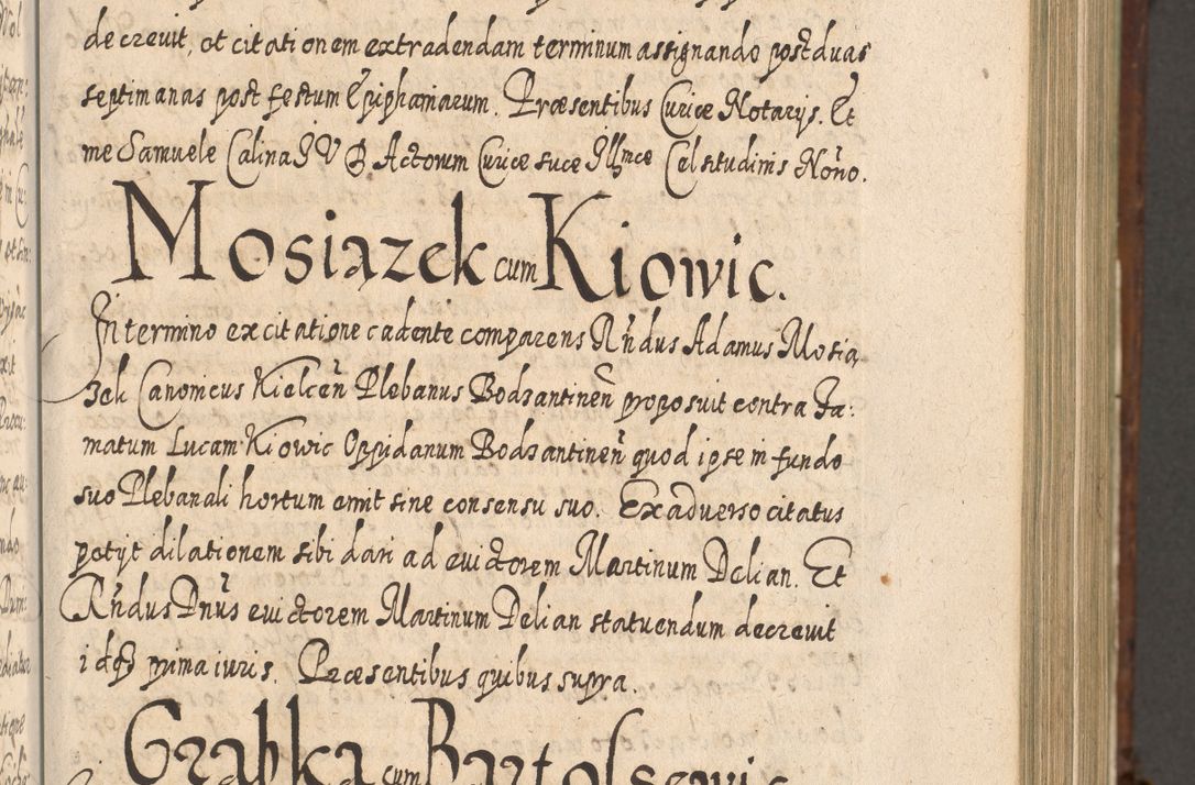 Zdjęcie nr 456 dla obiektu archiwalnego: Acta actorum, causarum spiritualium, civilium, criminalium, obligationum, quietationum, inscpritionum, cessionum, decimarum, testamentorum R. D. Martini Szyszkowski, episcopi Cracoviensis, ducis Severiensis in annis 1620 - 1623. Tomus secundus.