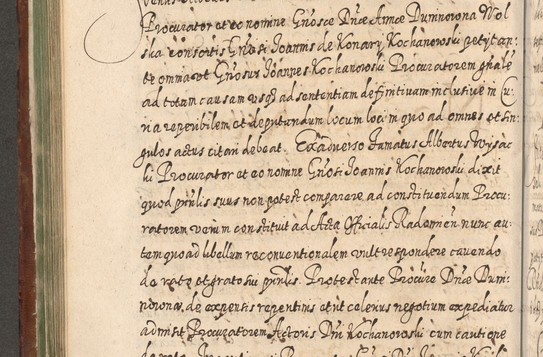 Zdjęcie nr 455 dla obiektu archiwalnego: Acta actorum, causarum spiritualium, civilium, criminalium, obligationum, quietationum, inscpritionum, cessionum, decimarum, testamentorum R. D. Martini Szyszkowski, episcopi Cracoviensis, ducis Severiensis in annis 1620 - 1623. Tomus secundus.