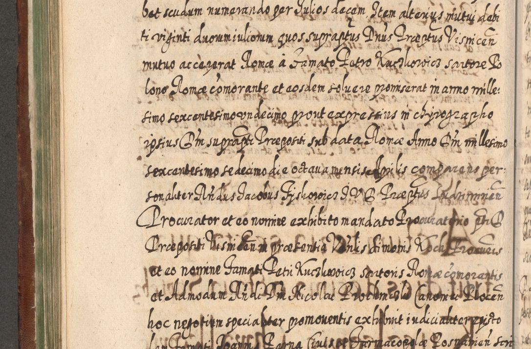 Zdjęcie nr 437 dla obiektu archiwalnego: Acta actorum, causarum spiritualium, civilium, criminalium, obligationum, quietationum, inscpritionum, cessionum, decimarum, testamentorum R. D. Martini Szyszkowski, episcopi Cracoviensis, ducis Severiensis in annis 1620 - 1623. Tomus secundus.