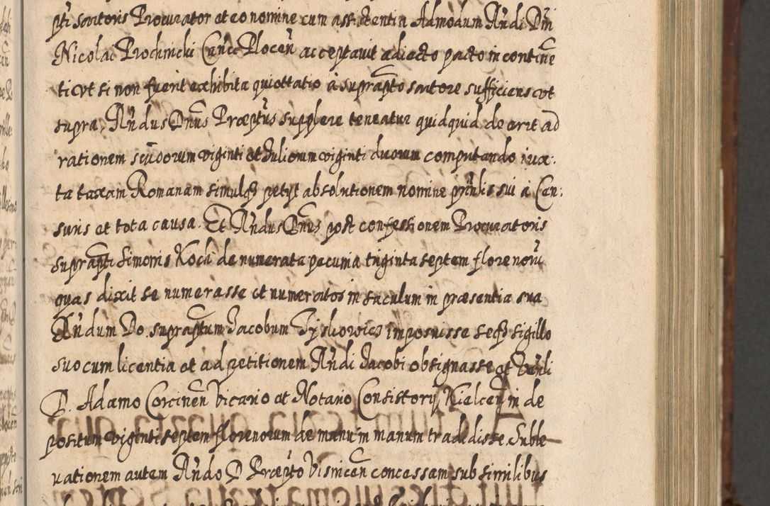 Zdjęcie nr 438 dla obiektu archiwalnego: Acta actorum, causarum spiritualium, civilium, criminalium, obligationum, quietationum, inscpritionum, cessionum, decimarum, testamentorum R. D. Martini Szyszkowski, episcopi Cracoviensis, ducis Severiensis in annis 1620 - 1623. Tomus secundus.