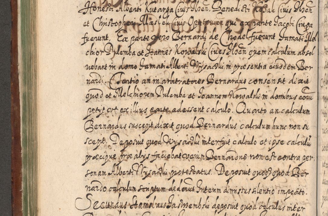 Zdjęcie nr 427 dla obiektu archiwalnego: Acta actorum, causarum spiritualium, civilium, criminalium, obligationum, quietationum, inscpritionum, cessionum, decimarum, testamentorum R. D. Martini Szyszkowski, episcopi Cracoviensis, ducis Severiensis in annis 1620 - 1623. Tomus secundus.